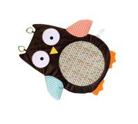 WEKAMOS Owl Crawling Mat Non Slip Floor Pad for Boy Girl Climb Rug Soft Textured Play Carpet for Living Bedroom with Comfortable Touch and Muscle Strength Exercise