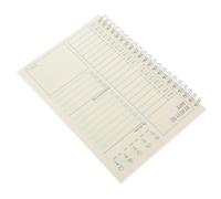 WEKAMOS Personal Scheduling Memo Daily Planner Journaling Notepad Multi-function Planner Organizer Project Organizer Notebook Assignment Notebook Work Note Book
