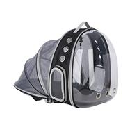 WEKAMOS Pet Carrier Bag Expandable Back Panel Cat Kennels for outside Lightweight Travel Backpack
