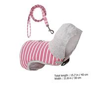 WEKAMOS Pet Chest Strap Vest Harness for Cats No-pull Lightweight Outdoor Walking Leash Pink S Comfortable Stress-reducing Design for Pets
