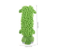 WEKAMOS Pet Teething Toys Dog Plush Molar Toy Hippopotamus Shape Sound Making Chewing Plaything for Home Shop Pet