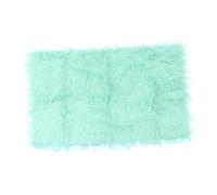 WEKAMOS Photography Mat Pale Green Soft Fur Quilt Photo Prop Blanket Non-shedding Comfortable Touch for Newborns and Boy Girl