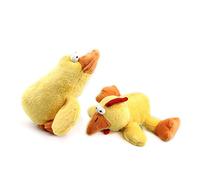 WEKAMOS Plush Big Mouth Duck for Dogs Chew Sound for Puppies Adorable Pet Plaything to Reduce Boredom Plush Material for Interactive Squeaky Dog