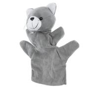 WEKAMOS Plush Cat Hand Puppet for Boy Girl Months Soft Finger Puppet Interactive Storytelling Enhancing Creativity and Communication Skills for Early Childhood Development