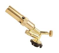 WEKAMOS Portable Adjustable Gas Torch Head Fire Starter for Cooking BBQ Camping Welding Copper Alloy Durable Flame Control Ignition Tool for Outdoor Garden Use