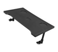 WEKAMOS Portable Detachable Wheelchair Table with Cup Holder Lightweight Abs Plastic Dining Tray and Storage Extension for Elderly Mobility Scooter Accessories