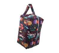 WEKAMOS Portable Diaper Storage Bag Wet Bag for Babies, Waterproof Pul Material, Travel Nursery Organizer for Cloth Diapers and Spare Clothes