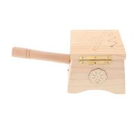WEKAMOS Portable Wooden Moxibustion Jar Traditional Chinese Moxa Stick Holder for Home Use Lightweight and Durable Design for Abdomen and