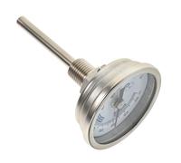 WEKAMOS Professional Stainless Steel Wine Thermometer for Brewing Process High Precision Temperature Monitor with Threaded Connection Essential Tool for Winemaking and Brewing Equipment