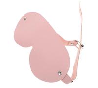 WEKAMOS Pu Leather Sleep Eye Mask Adjustable Strap Light Blocking Blindfold for Women Cosplay Role Playing Festival and Masquerade Ball