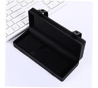 WEKAMOS PU Pen Case Black Scratch Pen Display Holder Gift Packaging for Business Ceremonies Anniversaries and Stationery Storage