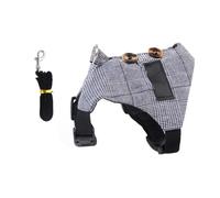 WEKAMOS Rabbit Suit Suspenders Stylish Bunny Vest Lightweight Walking Leash for Pet Outing Comfortable Pet Clothing for Small Animals