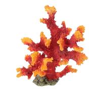 WEKAMOS Realistic Resin Aquarium Coral Reef Decoration for Fish Tank Landscaping Artificial Coral Ornament with Interactive Branches Enhances Habitat and Ecological Diversity