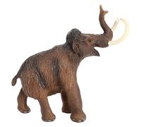 WEKAMOS Realistic Woolly Elephant Animal Model Prehistoric Plastic Figure for Vivid Simulation Animal Statue Suitable for Educational Play and Collections