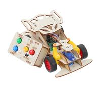 WEKAMOS Remote Control Car Kit for Families Educational DIY Science Experiment with Steering Function Engineer Car Building for Classroom Learning and Hands Assembly