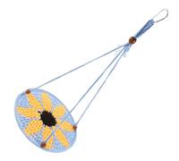 WEKAMOS Reptile Hammock Bed Blue Cotton Rope Hanging Lizard Swing for Vertical Space Saving Summer Resting and Playing in Terrariums Suitable for Bearded Dragons and Reptiles