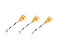 WEKAMOS Retractable Back Scratchers and Creative Leg Massagers 3pcs Set Stainless Steel Telescoping Design for Convenient Self-Massage and Relaxation at Home Or Office