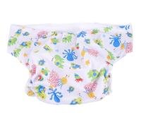 WEKAMOS Reusable Adult Cloth Diaper with Press Studs, Washable Breathable Leakproof Incontinence Underwear for Men and Women, Oversized Comfortable Adult Nappies for Overnight Care