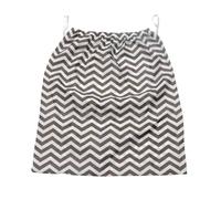 WEKAMOS Reusable Diaper Pail Bag with Hand Tote Rope Multi-use Diaper Storage Pouch for Wet and Dry Nappies Practical Striped Nappy Liner for Nursery and Home Organization