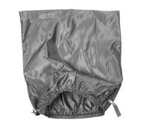 WEKAMOS Reusable Diaper Pail Liner for Cloth Diapers Washable Leakproof Wet Bag with Textured Grip Drawstring Laundry Hamper Insert for Nursery Bathroom and Kitchen Grey