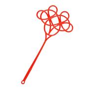 WEKAMOS Reusable Quilt Dust Beater with Long Handle Wide Face Rug Dust Cleaning Tool for Mattress and Carpet Paddle for Home Cleaning Random Color