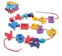 WEKAMOS Russian Alphabet Learning Wooden Puzzle for Educational DIY Block for Early Childhood Development Portable Cognitive and Hand Eye Coordination Game for Parents