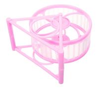 WEKAMOS Silent Hamster Wheel Exercise Wheel for Guinea Pig Gerbil Squirrel Pets for Indoor Play Activity Quiet Design for Cozy Nights