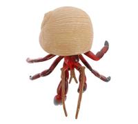WEKAMOS Simulation Pagurian Model Ornament Vivid Plastic Crab Figurine for Educational Ocean Animal Enhances Creativity Color Cognition