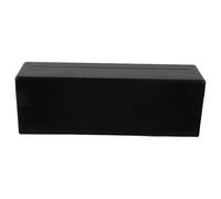 WEKAMOS Slot Black Coin Slab Storage Box Plastic Coin Holder Organizer for Collectors Airtight Display Case Protecting Numismatic Supplies for Capsule Slab Collection