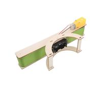 WEKAMOS Small Electric Conveyor Belt Model DIY Science Kit for Students Interactive Stem Building Project for Family Engagement and Visual Learning Experience