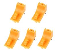 WEKAMOS Small Lockout Safety Breaker Locking Mechanism for Miniature Circuit Breakers, Orange PC, 5pcs, Home Electrical Panel Lockout