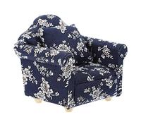 WEKAMOS Small Pet Sofa Cotton Hamster Bed Miniature Decorative Sofa Chair for Hamster Nest Small Animal Cage Accessory for DIY and Collectors