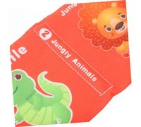 WEKAMOS Soft Cloth Book Palm Early Education for Boy Girl Newborns with Animal Patterns Safe Soft Fabric for Sensory Development and Cognitive Creativity Exercises Portable Learning Book