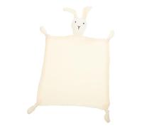 WEKAMOS Soft Muslin Cotton Blanket with Breathable Soothing Comforter Adorable Bunny Design for Newborns and Machine Washable Security Blanket for Boys