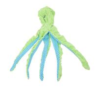 WEKAMOS Squeaky Octopus Shaped Dog Chewing Interactive Pet Supply for Puppy Teething Chew to Reduce Boredom and Destructive Behavior Play for Dogs