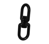 WEKAMOS Stainless Steel Double Eye Swivel Hook for Porch Chain Heavy Duty Rotating Connector with Full Rotation for Smooth Untangled Movement in Hammock Chairs and Outdoor Use