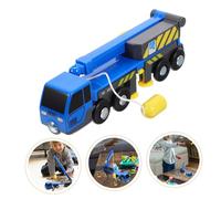 WEKAMOS Telescopic Crane Engineering Car for Plastic Construction Vehicle with Liftable Boom and Retractable Arm Push-pull Inertia Truck Model for Hand-eye Coordination Development