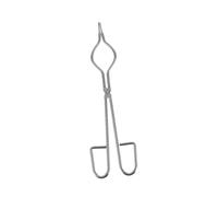 WEKAMOS Thickened Stainless Steel Crucible Tong Metal Refining Tool for Melting Furnace High Temperature Resistant Clamp for Casting Precious Metals Laboratory and School Use