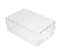 WEKAMOS Transparent Hamster Bathing Basin Plastic Pet Bathtub with Smooth Edges for Dwarf Hamsters Gerbils and Mice Durable Little Pet Washing Container for Warm Splash Bathing