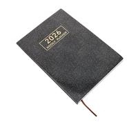WEKAMOS Travel Planner Book PU Cover Pocket Scheduler with Weekly Monthly Calendar for Budget Planning Trip Itineraries Portable Vacation Organizer with Shimmering Finish and Smooth