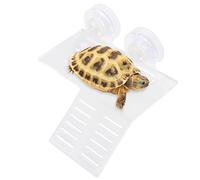 WEKAMOS Turtle Dock Basking Platform with Heavy Duty Suction Cups S Floating Turtle Pier for Aquatic Environments Easy to Clean Design Turtle Tank Accessory
