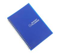 WEKAMOS Undated Budget Planner Notebook Monthly Financial Organizer for Home and Business Expense Tracking and Cash Management