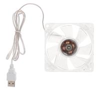 WEKAMOS USB Fan Mini Small Pet Cooling Fan Lightweight Plastic 3.14x3.14x1.18in Portable for Hamster Pet