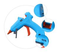 WEKAMOS USB Rechargeable Hot Glue Gun with Anti-Scald Nozzle Wireless Cordless Hot Melt Adhesive Tool with Trigger Control for DIY Crafts Home Repairs and Crafting Projects Includes Glue