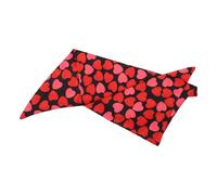 WEKAMOS Valentine's Pet Bandana with Heart Pattern Soft Drool-resistant Dog and Cat Scarf Bib Reusable Holiday Accessory for Parties and Romantic Celebrations
