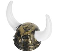 WEKAMOS Viking Helmet with Horns Unique Medieval Party Hat for Festivals and Dress-up Events Fun Roman Costume Accessory Comfortable and Reusable