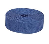 WEKAMOS Vintage Denim Webbing Ribbon Jean Fabric Craft Strips Fabric Craft Strip for Bow Sewing Piping Trim Garment Sewing Decorations