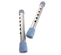 WEKAMOS Walker Tube Extenders and Replacement Legs Adjustable Lightweight Mobility Aid Accessory for Indoor and Outdoor Use Easy Installation Rollator Parts for Smooth Surface Transition