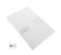 WEKAMOS Wall Calendar Hanging Planner with International Holidays Large Writing Blocks Annual Schedule for Home and Office Daily Planning and Organization