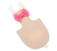WEKAMOS Washable Reusable Bird Diaper for Parrots and Cockatoos Elegant Flight Clothes with Beautiful Prints Soft and Breathable Design Light Pink